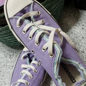 Purple Converse All Stars
